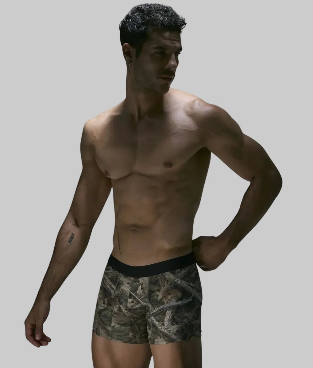 Men's Camo Hunting Boxer Brief - Moisture-Wicking - Faded - view 4