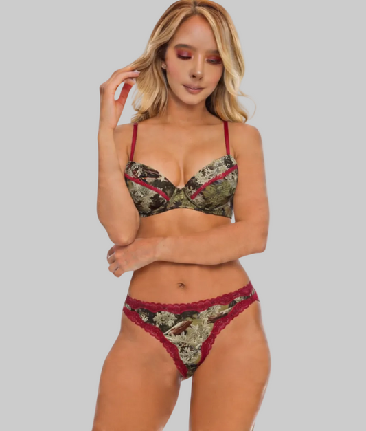 Women's Camo Lace Panty - King's Camo Hunting Underwear - view 1