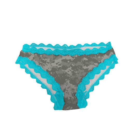 Lace Camo Pantie 6020 Atlas – Atlas W/Aqua | Wilderness Dreams