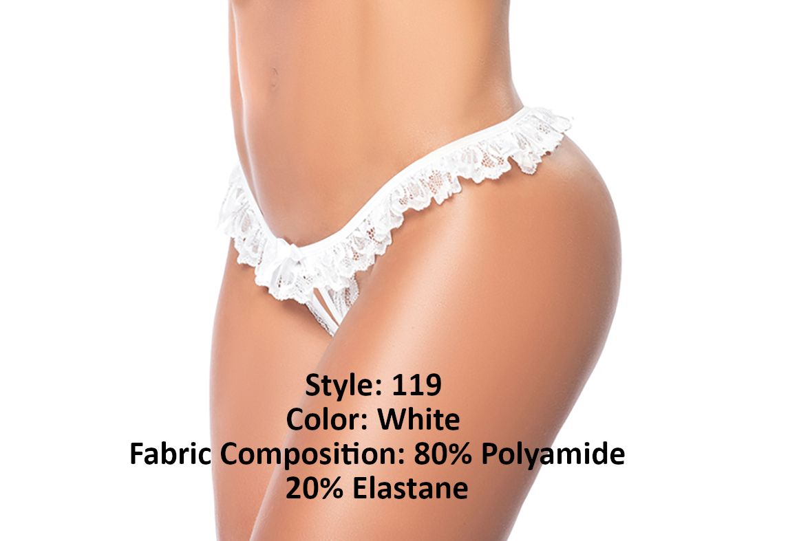 Mapale 119 Lace Peek-A-Boo Panty