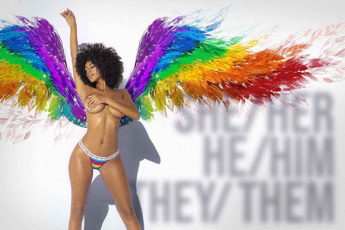 Mapale 123 Rainbow Thong