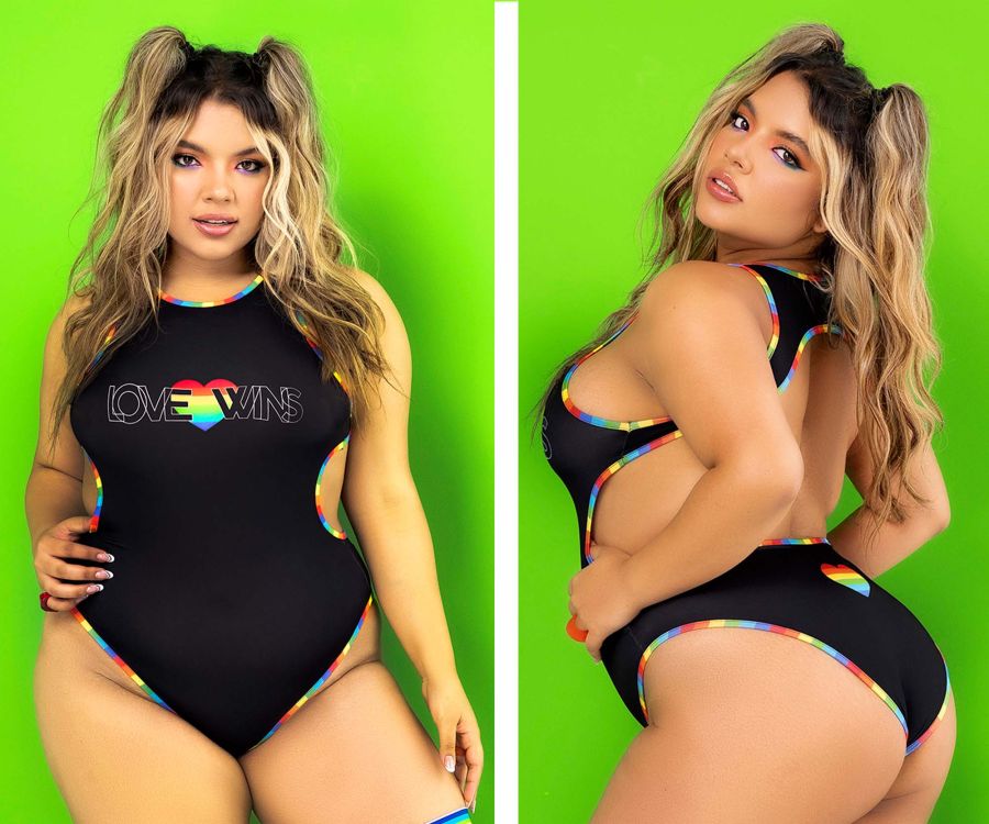 Mapale 2719 Bodysuit with Prints