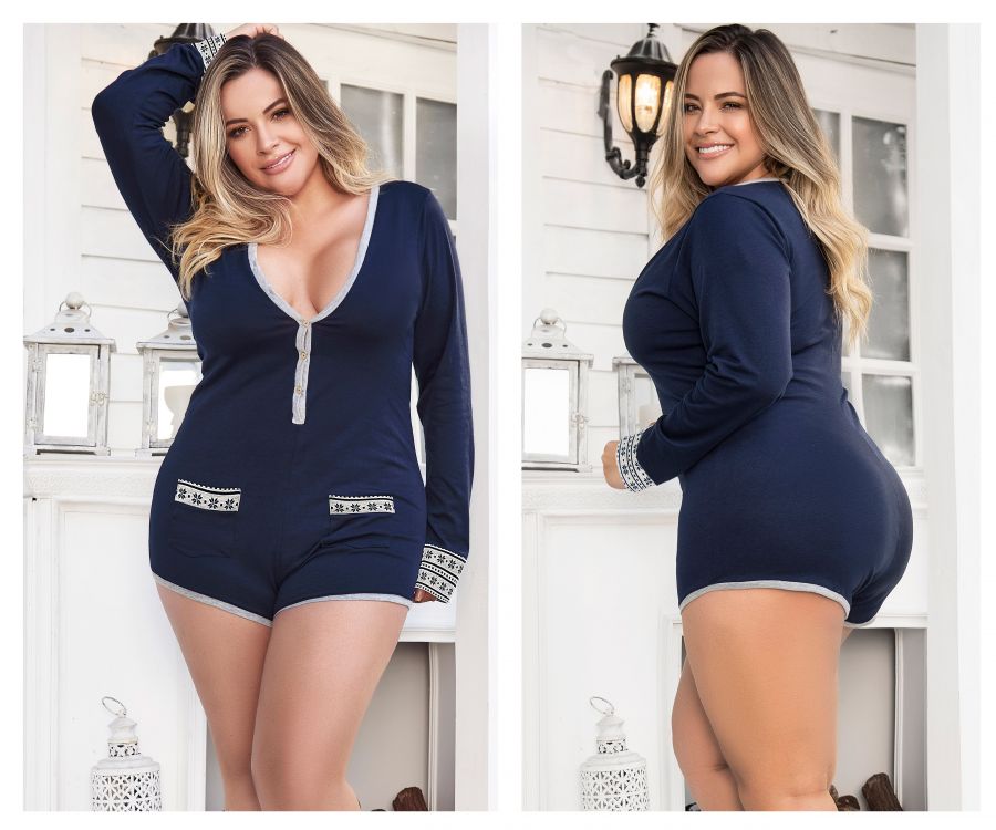 Mapale 7233 Long Sleeve Sleep Romper
