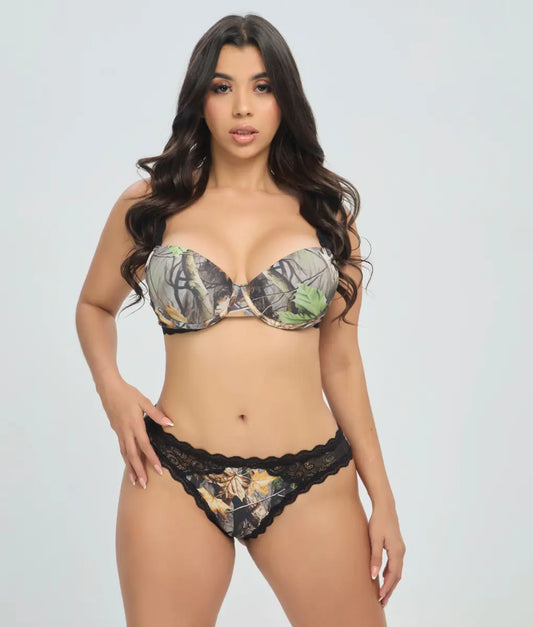WoodLand Camo Bra + Thong Bundle – Save 30%