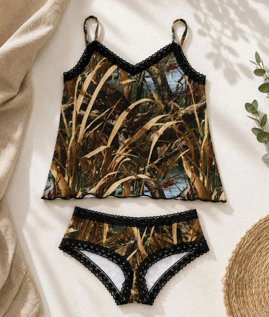 WillowCreek Camo Camisole + Boyshort Bundle
