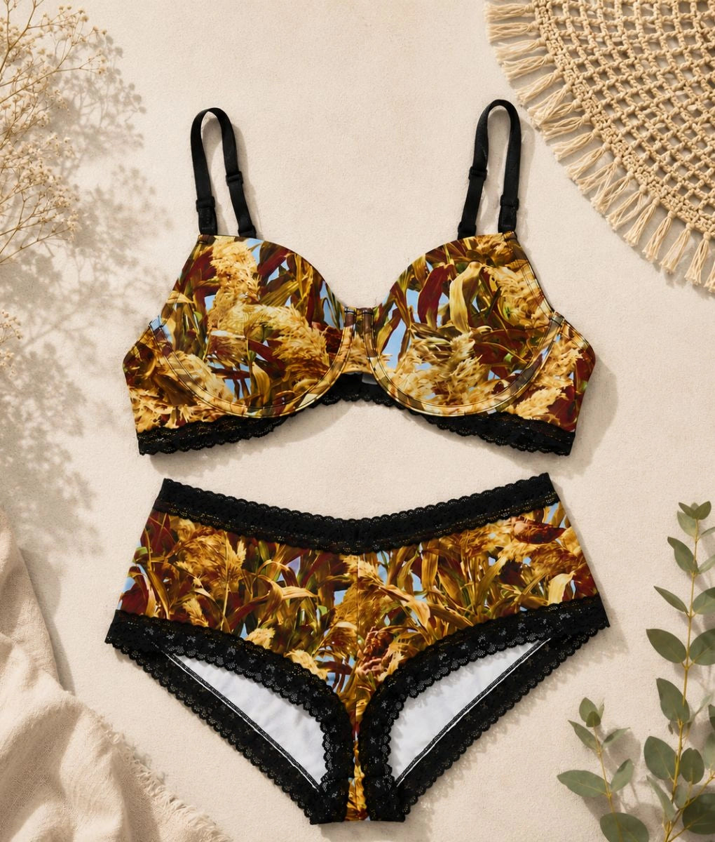 GoldenMarsh Camo Bra + Boyshort Bundle - view 1