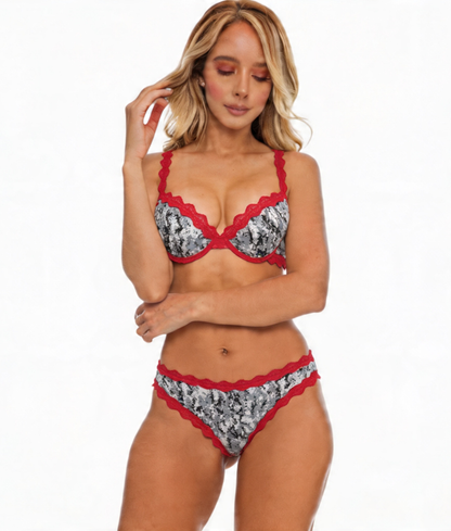 Lace Camo Pantie 6020 Envision – Envision W/Red | Wilderness Dreams