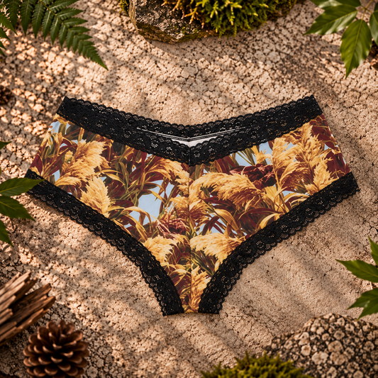 Women's Camo Stretch Boyshort - GoldenMarsh Hunting Underwear - Wilderness Dreams