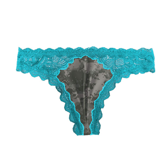 Camo Lace Thong Atlas