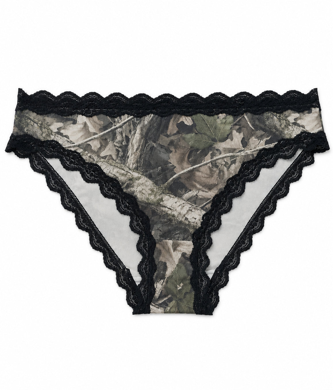 Women's Camo Stretch Panty - Faded Hunting Underwear - Wilderness Dreams