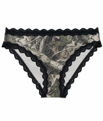 Women's Camo Stretch Panty - Faded Hunting Underwear - Wilderness Dreams