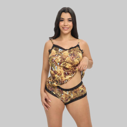 Women's Camo Camisole + Boyshort Bundle - GoldenMarsh Hunting Lingerie - Wilderness Dreams