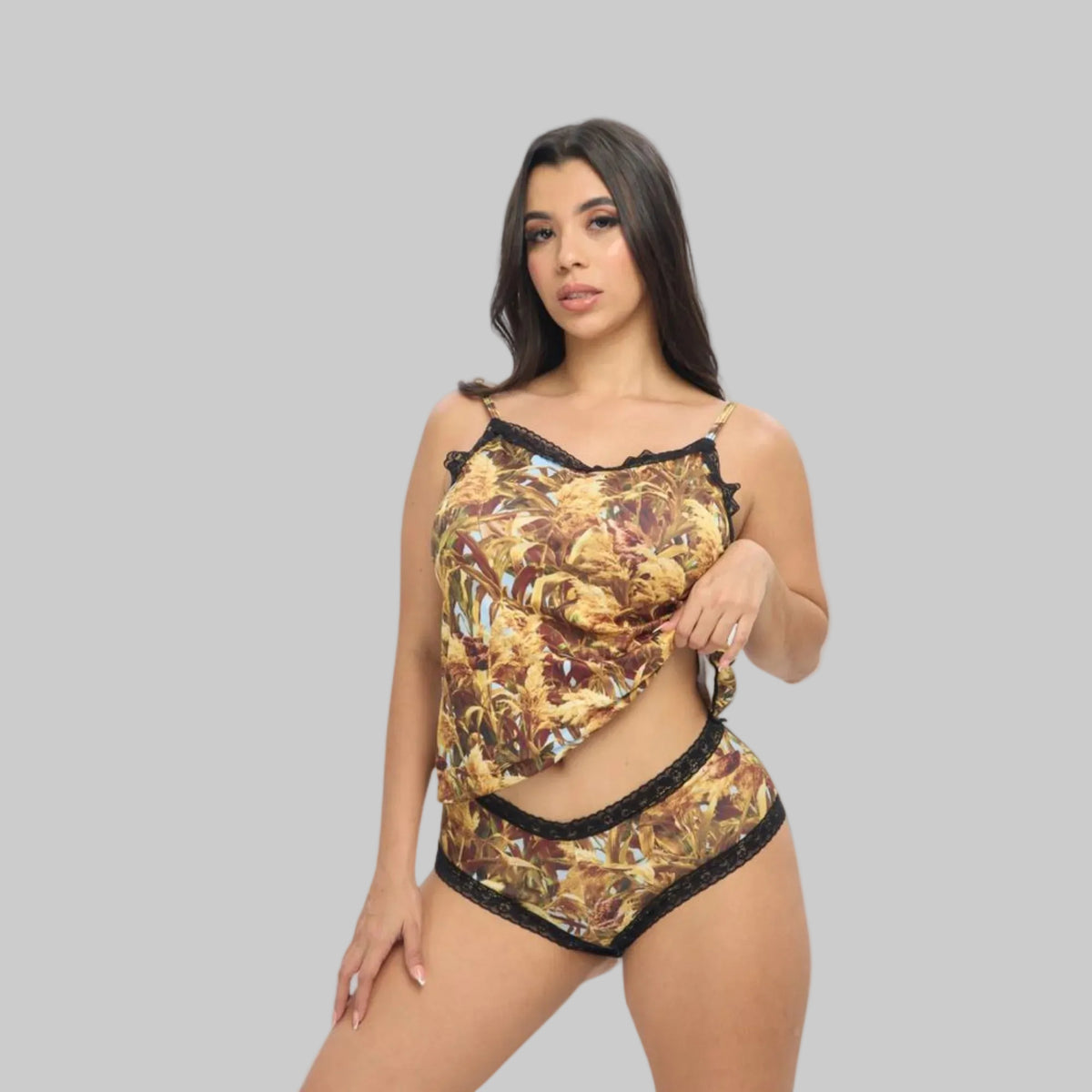 Women's Camo Camisole + Boyshort Bundle - GoldenMarsh Hunting Lingerie - Wilderness Dreams