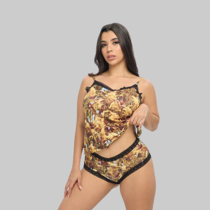Women's Camo Camisole + Boyshort Bundle - GoldenMarsh Hunting Lingerie - Wilderness Dreams