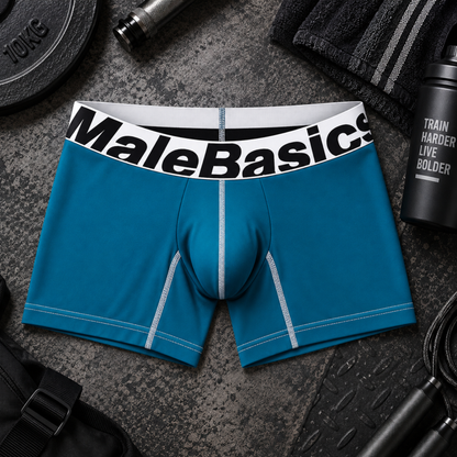Men's Performance Microfiber Boxer Trunk - Moisture-Wicking