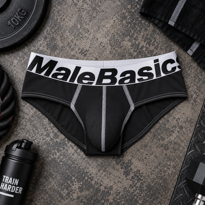 Men's Stretch Microfiber Brief - Performance Base Layer