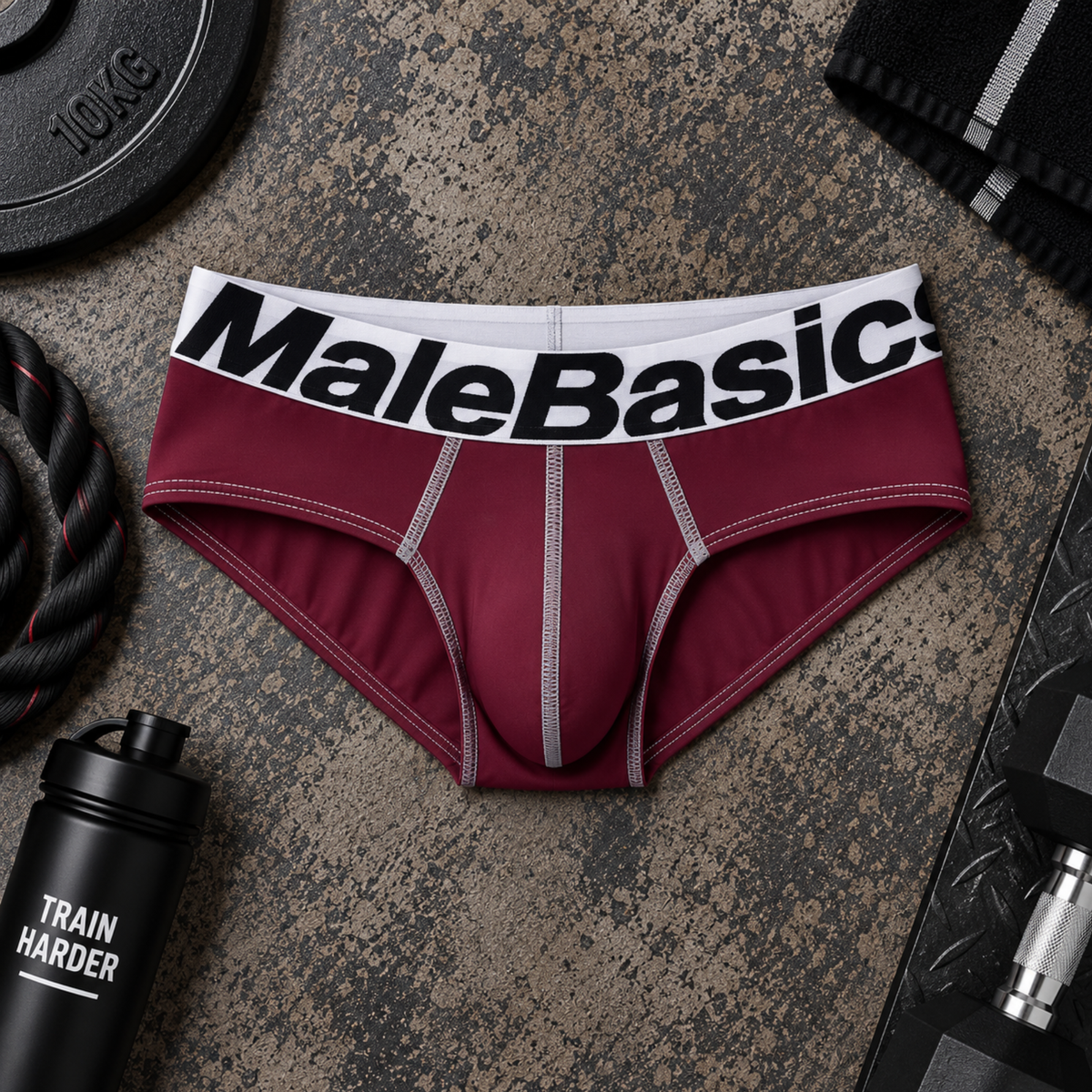 Men's Stretch Microfiber Brief - Performance Base Layer