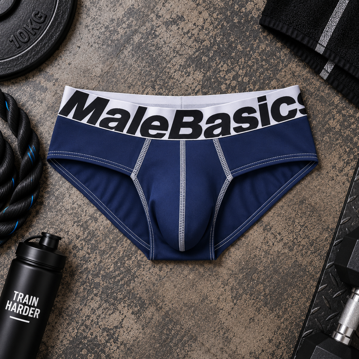 Men's Stretch Microfiber Brief - Performance Base Layer