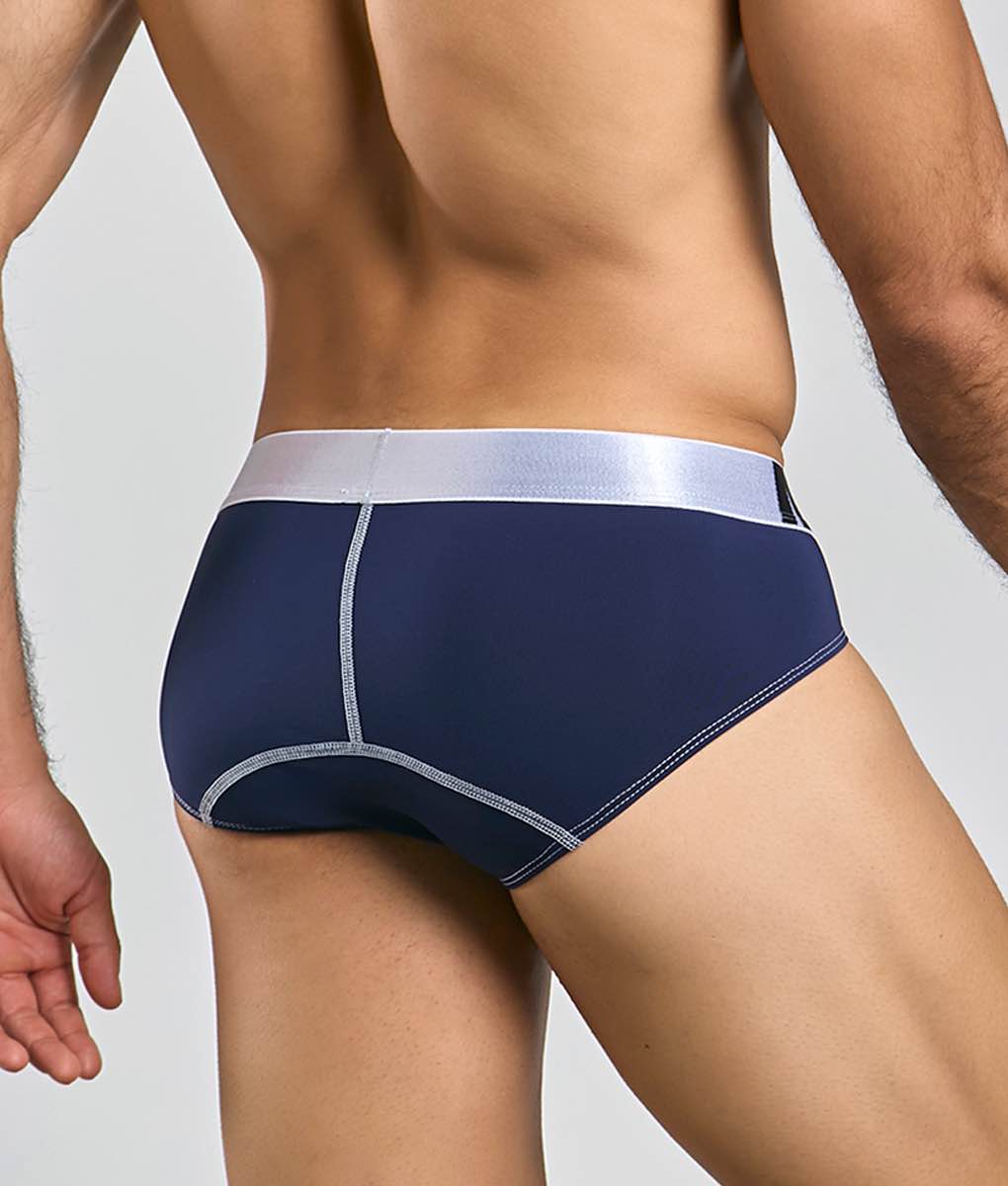 Men's stretch microfiber brief underwear - view 8