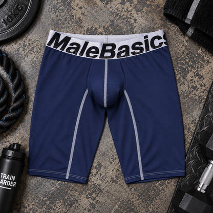 Men's Active Microfiber Athletic Boxer - Mid-Leg