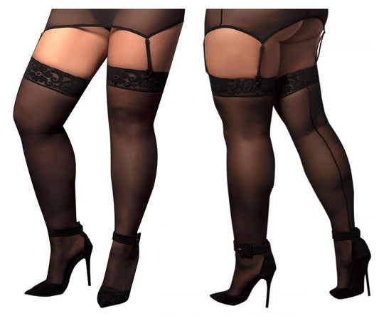 Mapale 1094 Mesh Thigh Highs