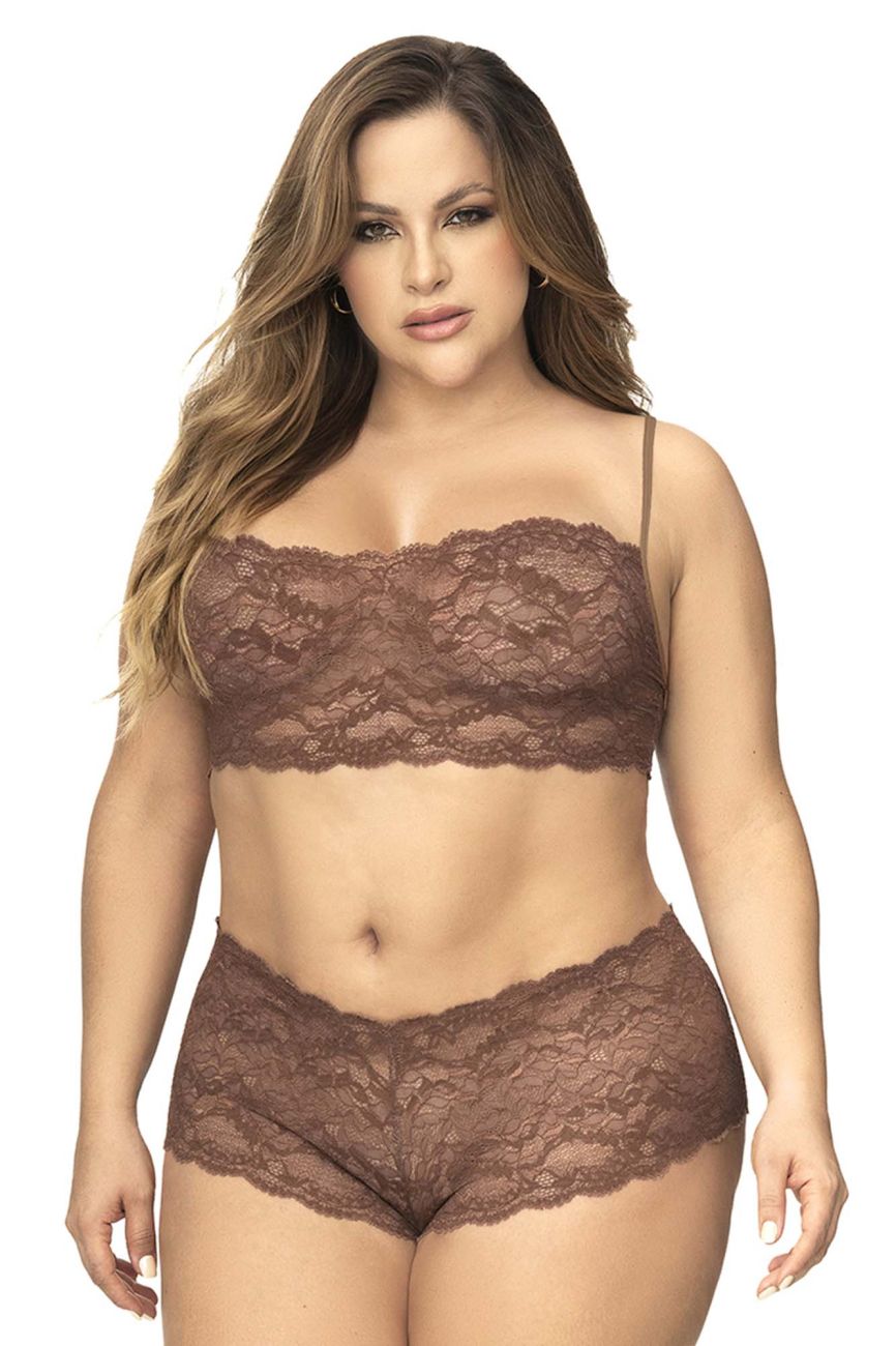 Mapale 206 Panty and Top Lace Set