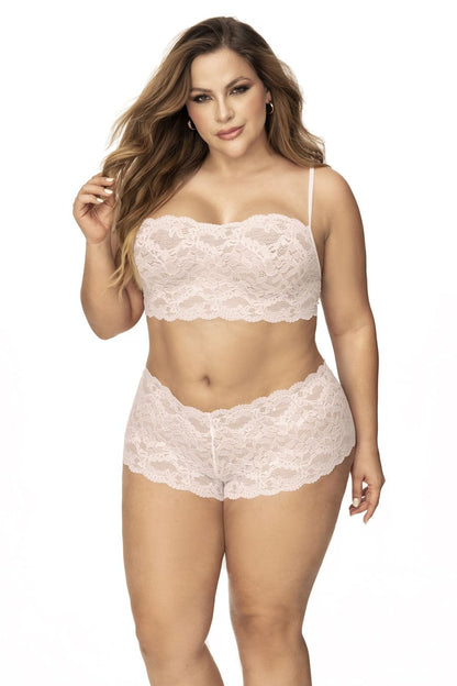 Mapale 206 Panty and Top Lace Set