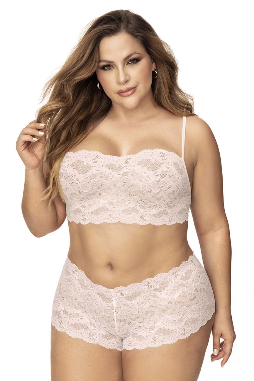 Mapale 206 Panty and Top Lace Set