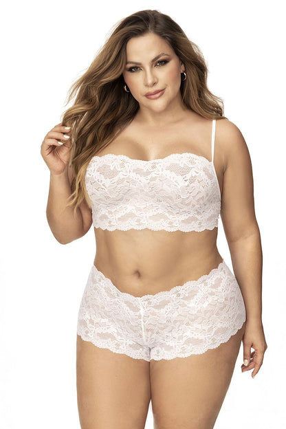 Mapale 206 Panty and Top Lace Set