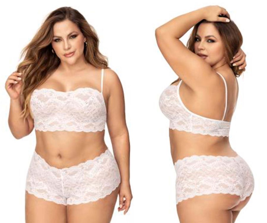 Mapale 206 Panty and Top Lace Set