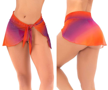 Mapale 47017 Cover Up Skirt Color Rose Dusk