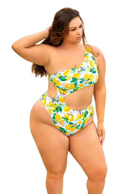 Mapale 67038 One Piece Swimsuit Citrus Print