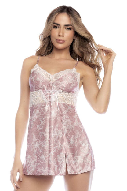 Mapale 7578 Sleep Chemise Color Rose Print