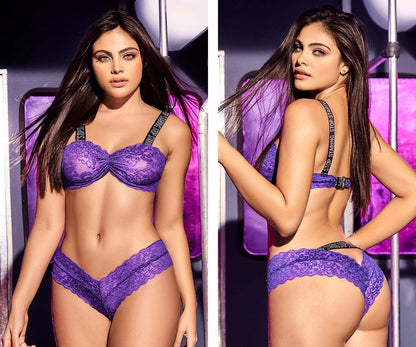 Mapale 8698 Two Piece Set Color Purple