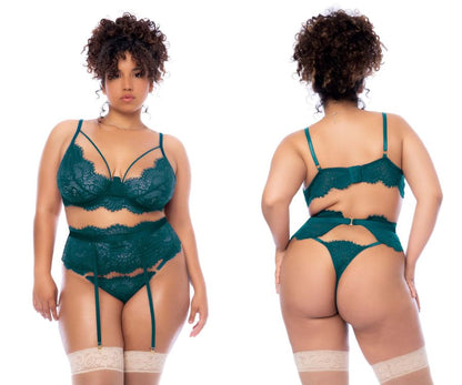 Mapale 8866X Three Piece Set Color Sea Green