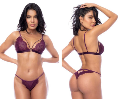 Mapale 8867 Two Piece Set Color Wine