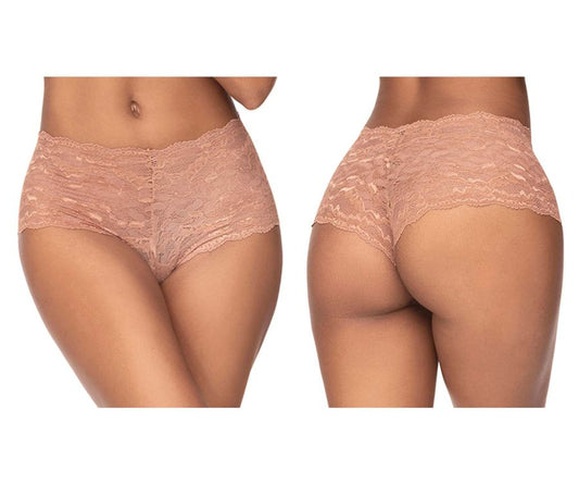 Mapale 90 Lace Boyshort Color Taupe