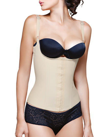 Vedette 200 Renee Latex Underbust Waist Cincher Color Nude