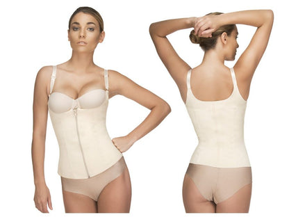 Vedette 400 Felice Underbust Waist Cincher w/ Zipper Color Nude