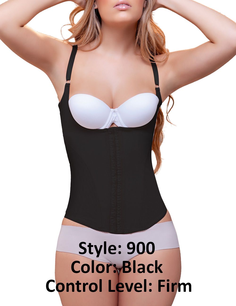 Vedette 900 Belle Underbust Corset Color Black