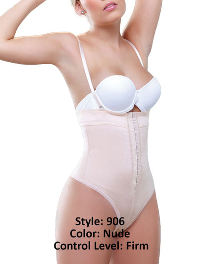 Vedette 906 Julie Strapless Thong Shapewear Color Nude