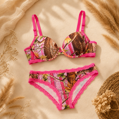 Pink Woods Camo Bra + Panty Bundle – Save 30%