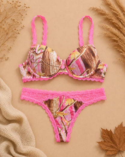 Pink Woods Camo Bra + Thong Bundle – Save 30%