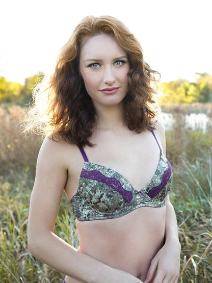 Camo Padded Bra