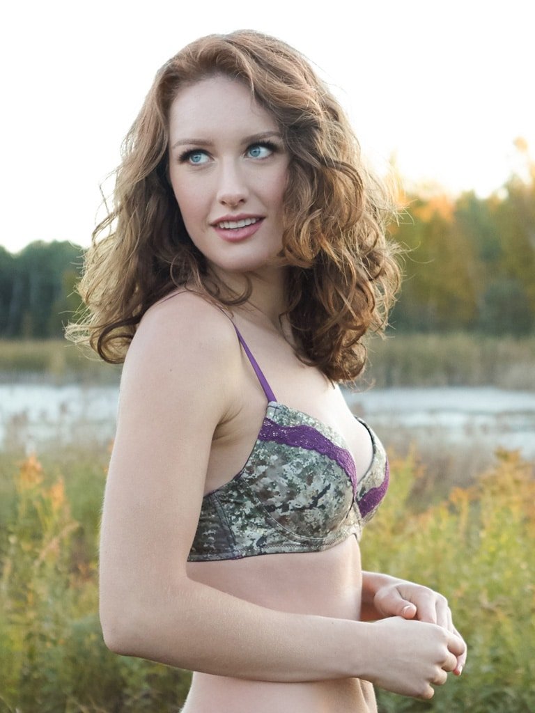 Camo Padded Bra - wildernessdreams - 601645 - 38D