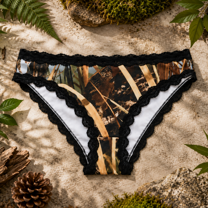 Women's Camo Stretch Panty - WillowCreek Hunting Underwear - Wilderness Dreams