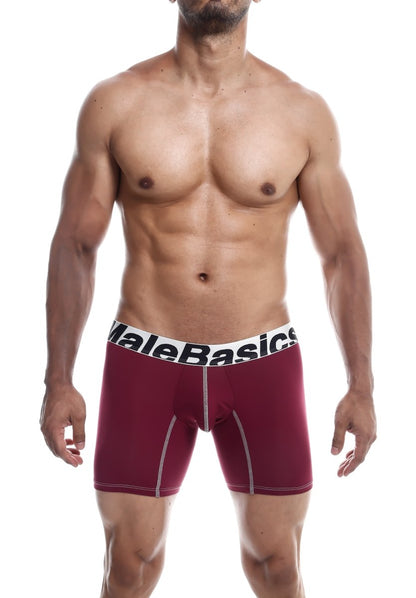 Men's performance microfiber boxer briefs in Gray - view 34