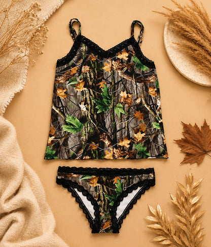 WoodLand Camo Camisole + Panty Bundle – Save 30%